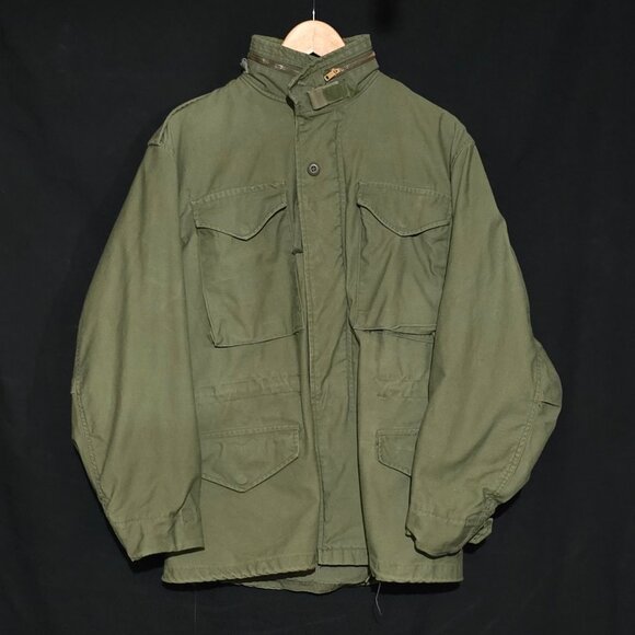 Vtg Coat Cold Weather Man's Field 8415-00-782-2936 - Olive Drab - Sz S REG*